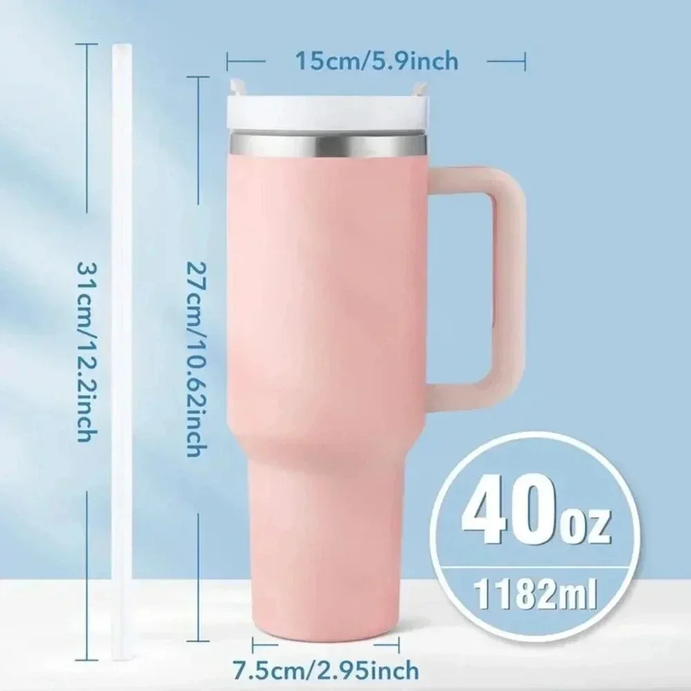 40oz Stainless Steel Double Wall Tumbler